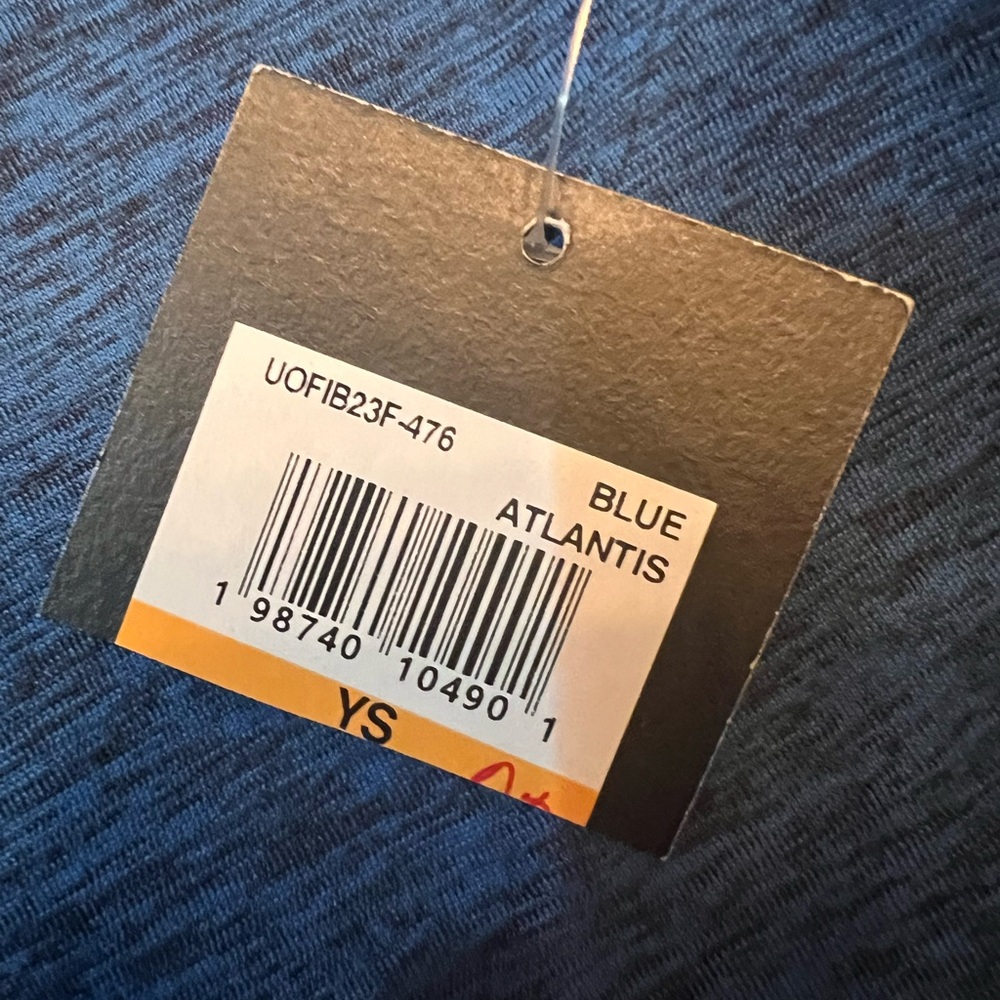NWT Under Armour Atlantis Blue KIDS Hoodie - Picture 2 of 6